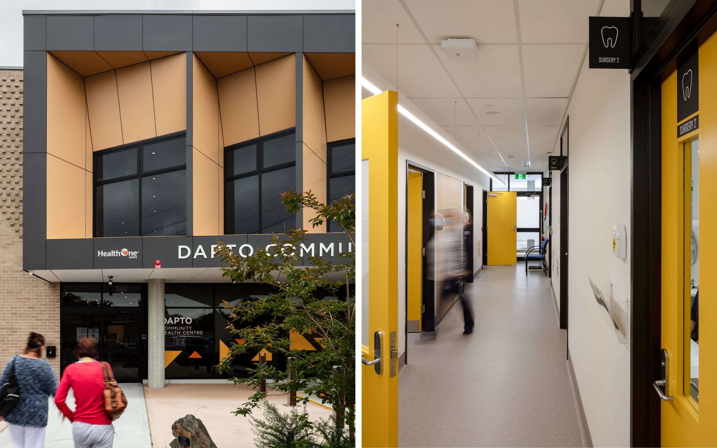 Dapto Health Body front entrance and corridor 2880x1800