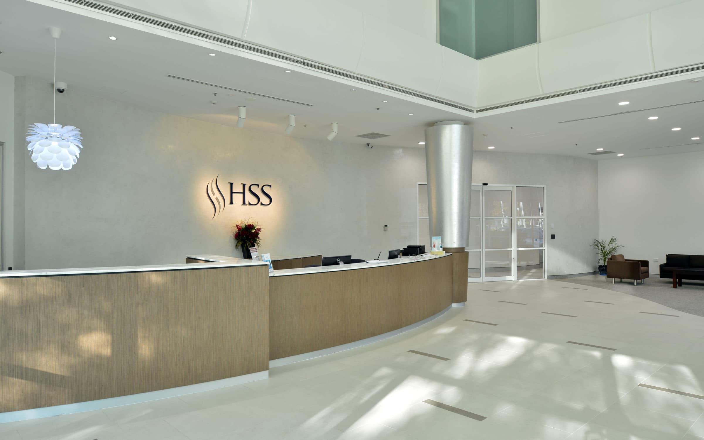 Welcoming foyer space