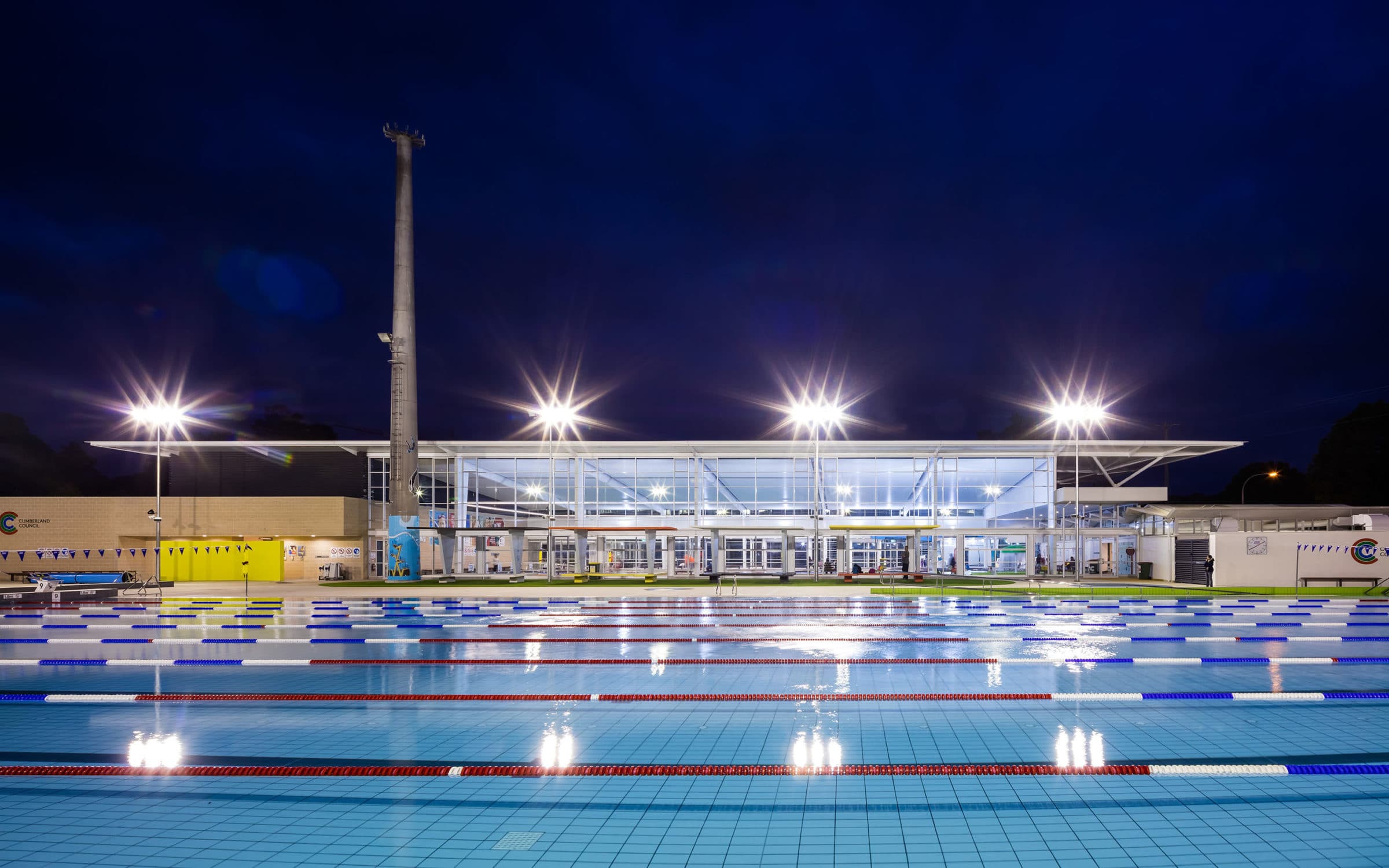 Outdoor program pool